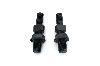 MIRROR ADAPTERS BLACK FOR HONDA, SUZUKI, KAWASAKI AND VICTORY (PAIR)