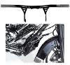 SANTORO FABWORX NOT YO DADDYS CRASH BAR GLOSS BLACK FLT 14-22